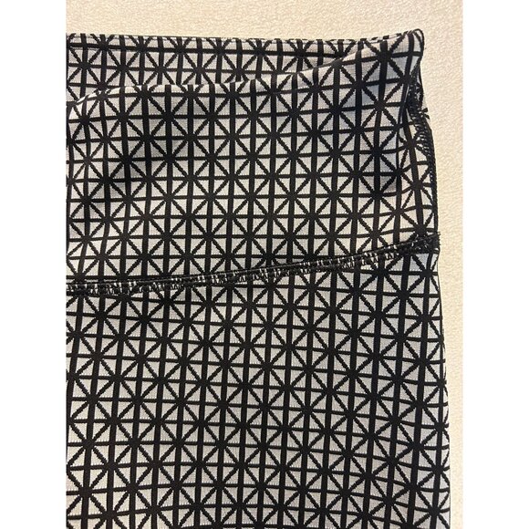 Lululemon Wunder Under Leggings Full-On Luon Tri Geo Silver Spoon Size 4 - Picture 3 of 5